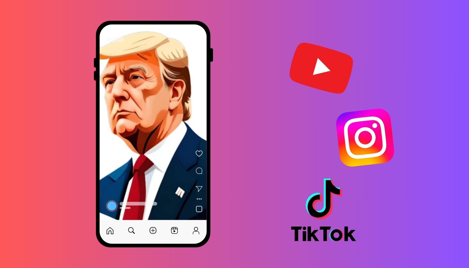 Come Donald Trump ha iniziato a creare contenuti più brevi su TikTok per la sua strategia elettorale